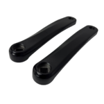 PEDIVELA ALUMINO NEGRA 170MM PTA CUADRADA