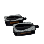 PEDAL MTB TEFLON FP-839 BICOLOR 9/16" C/REFLECTOR NEGRO/GRIS