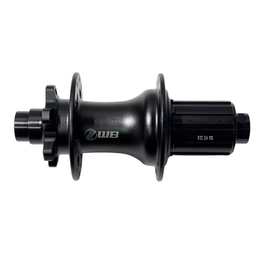 IM09433 MAZA TRASERA OWB RUTA 24H 12X142 11-12V ALM7075 - Imagen 1