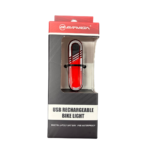 LUZ TRASERA ROJA BRAVIGA 50LUM RECARGABLE