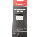 LUZ TRASERA ROJA BRAVIGA 50LUM RECARGABLE - Imagen 3