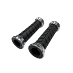 PUÑO GOMA MTB SR-31 NEGRO TIPO MOTO C CROMADO