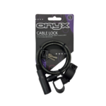 CABLE LOCK 6X1000MM NEGRO ONYX PACKING
