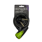 CABLE LOCK TY568 12X1000MM VERDE ONYX PACKING
